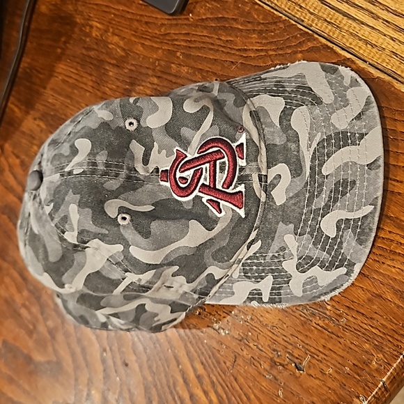NCAA ASU Arizona State Sun Devils Embroidered Camo Hat - velcro adjustable - Picture 2 of 10